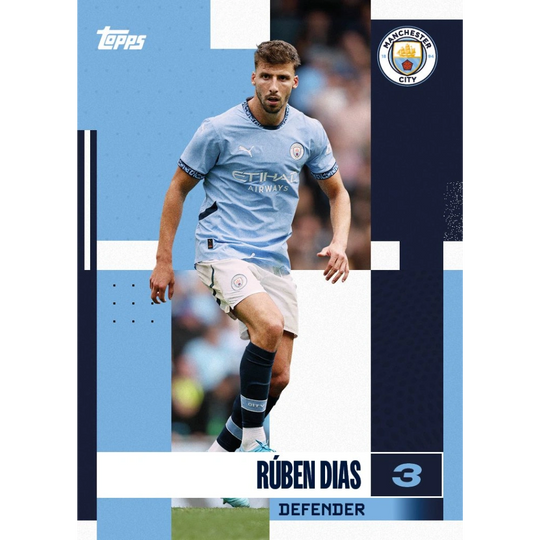 Topps 2024-25 Manchester City Team Set - Hobby Box