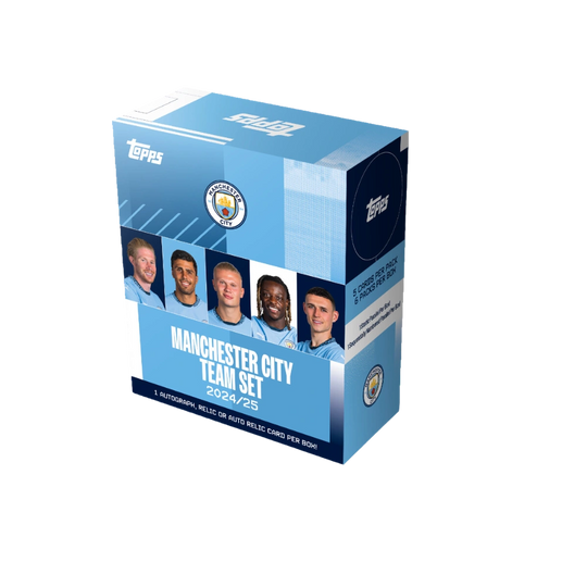 Topps 2024-25 Manchester City Team Set - Hobby Box