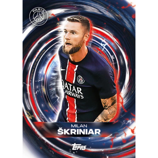 Topps 2024-25 Paris Saint-Germain Team Set - Hobby Box