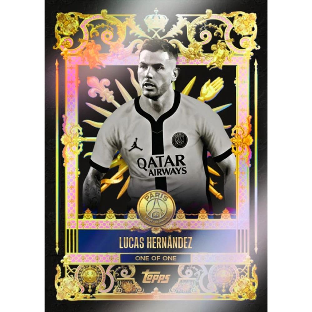 Topps 2024-25 Paris Saint-Germain Team Set - Hobby Box