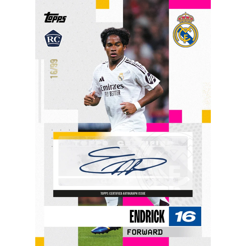 Topps 2024-25 Real Madrid Team Set - Hobby Box