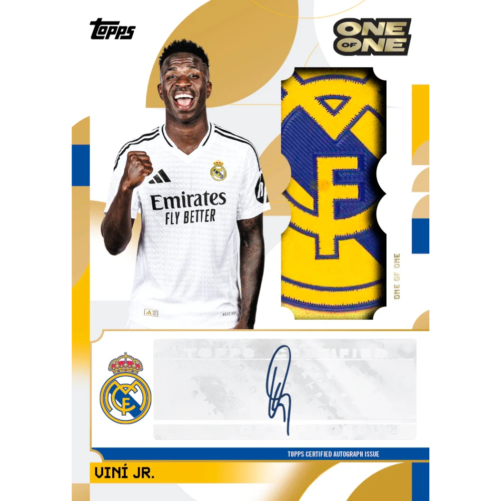 Topps 2024-25 Real Madrid Team Set - Hobby Box