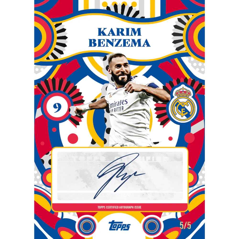 Topps 2024-25 Real Madrid Team Set - Hobby Box