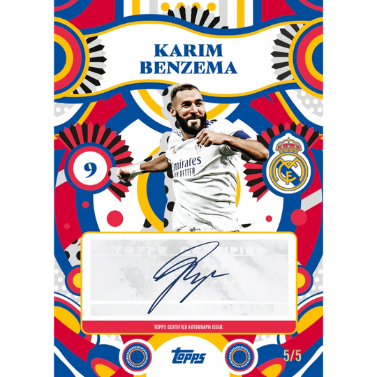 Topps 2024-25 Real Madrid Team Set - Hobby Box