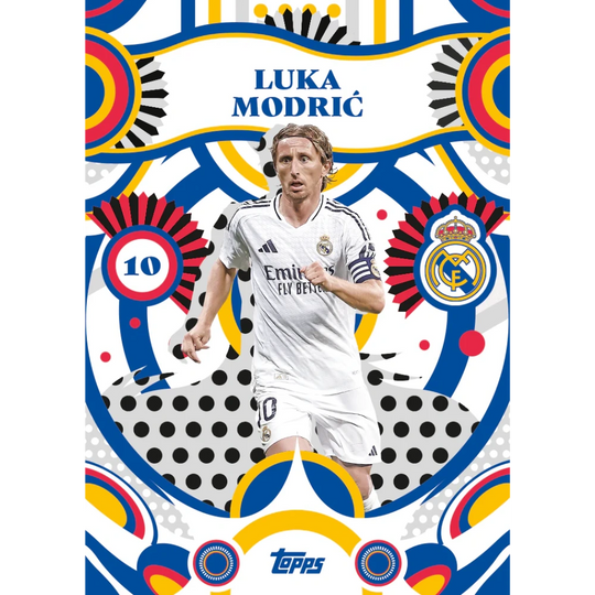 Topps 2024-25 Real Madrid Team Set - Hobby Box