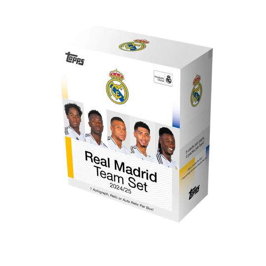 Topps 2024-25 Real Madrid Team Set - Hobby Box