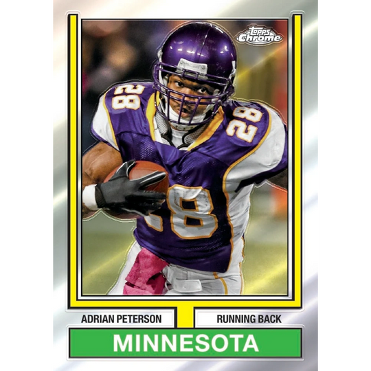 Topps 2024 Football Chrome - Hobby Box