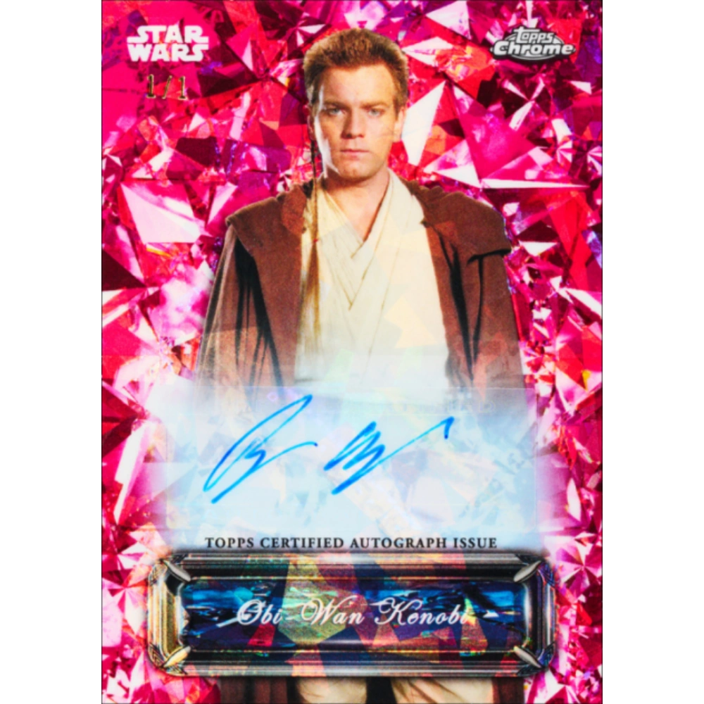 Topps 2024 Star Wars The Phantom Menace Chrome Sapphire Edition - Hobby Box