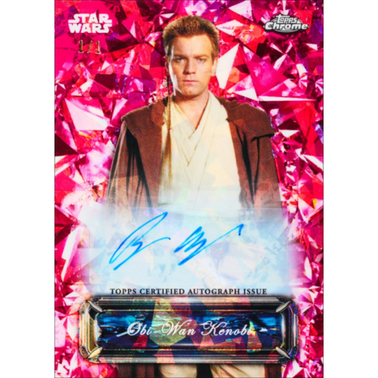 Topps 2024 Star Wars The Phantom Menace Chrome Sapphire Edition - Hobby Box