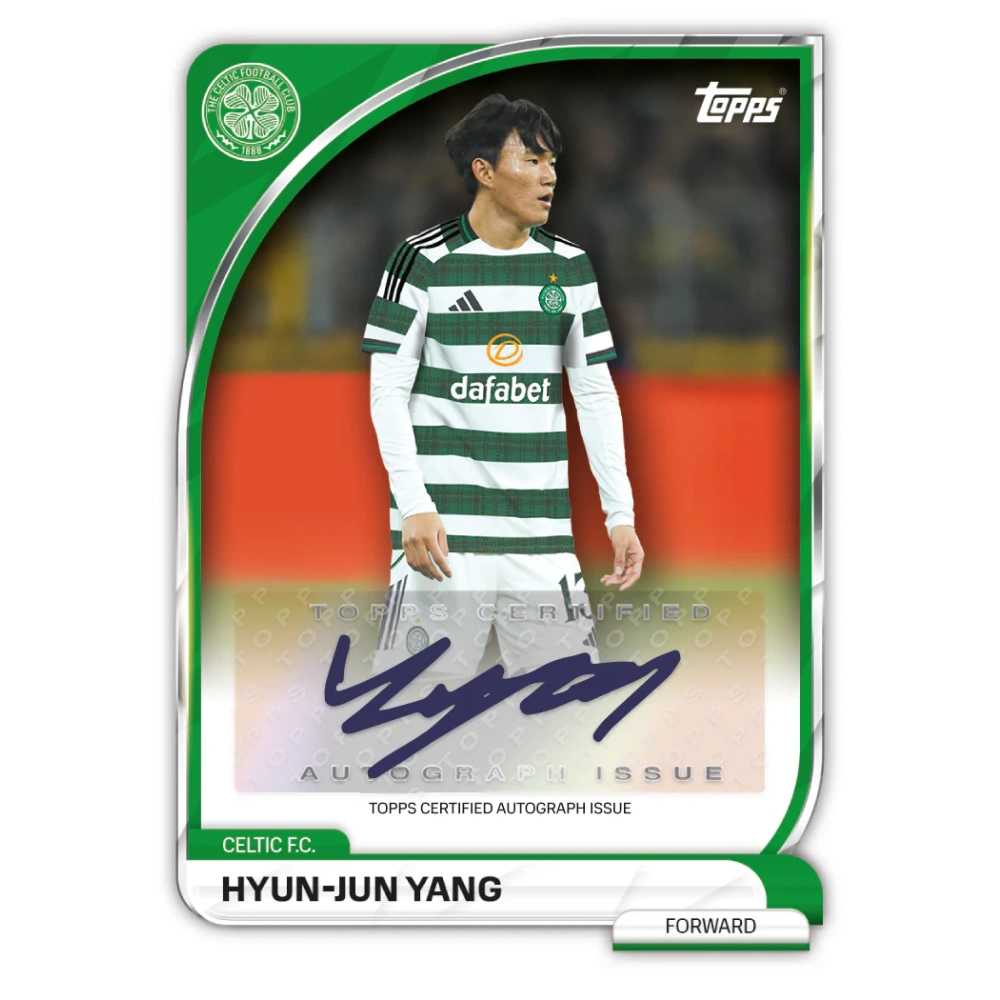 Topps 2025-26 Celtic Glasgow Collector Tin