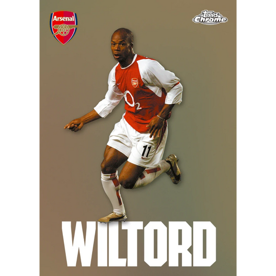 Topps 2025-26 Chrome Arsenal FC Hobby Box - EINZELPACK