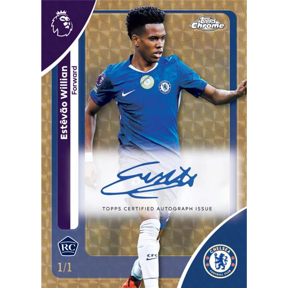 Topps 2025-26 Chrome Premier League - Tin Box