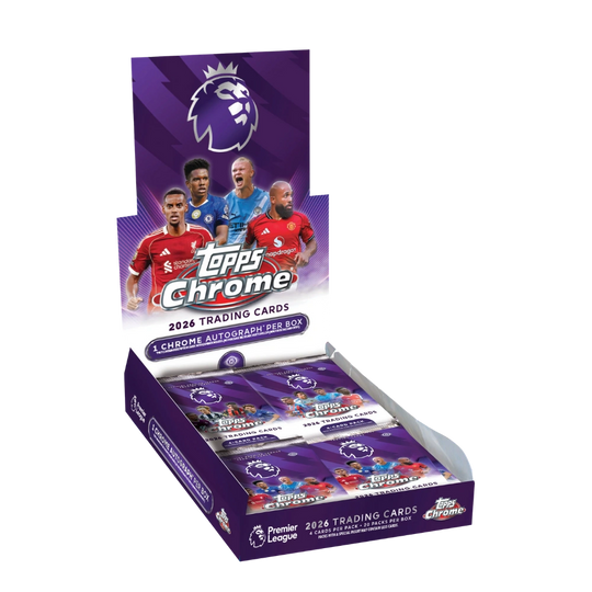 Topps 2025-26 Chrome Premier League - Hobby Box