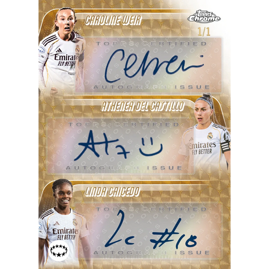 Topps 2025-26 Chrome UEFA Women&