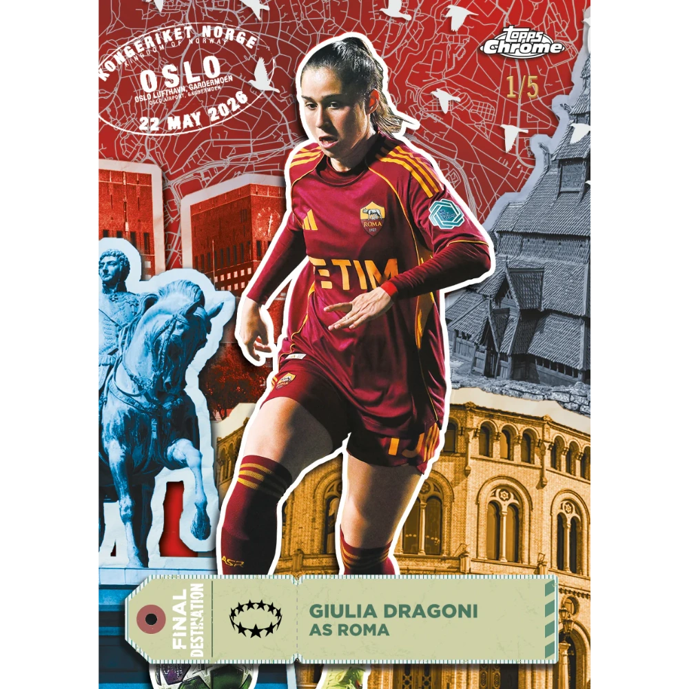Topps 2025-26 Chrome UEFA Women&