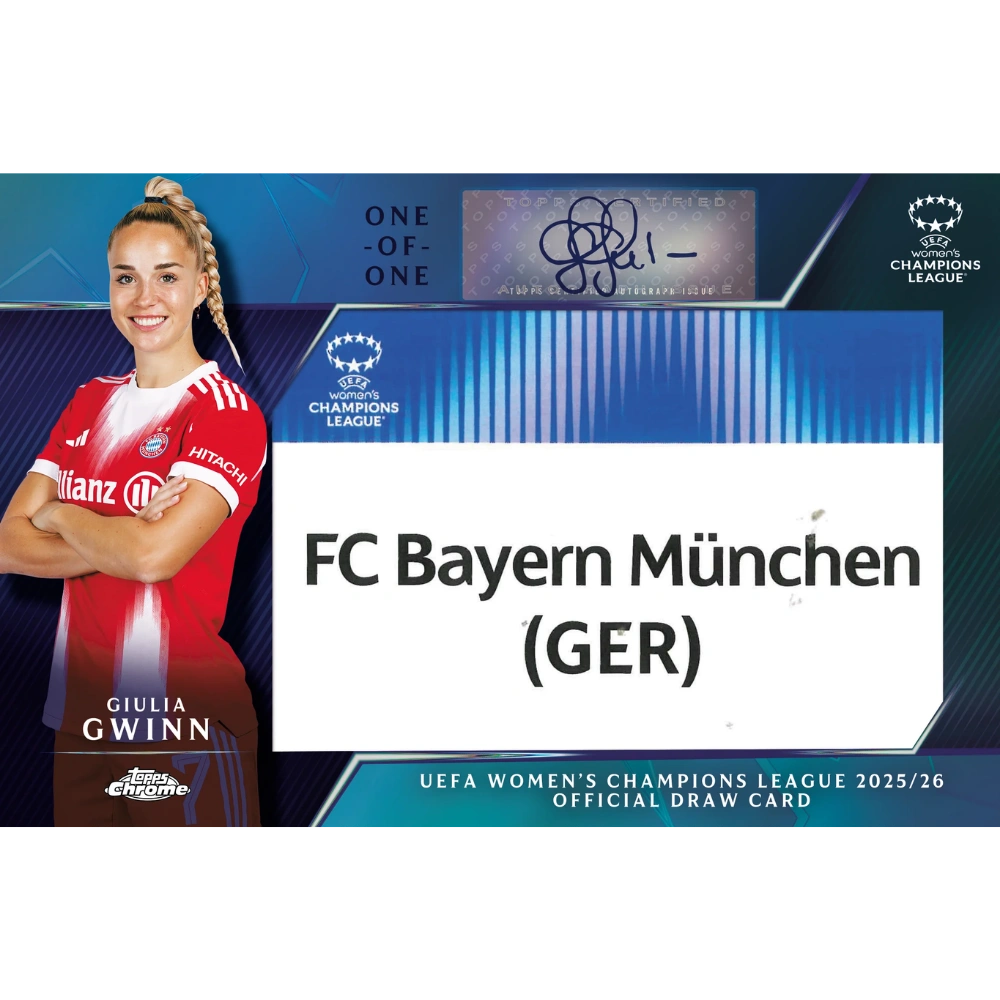 Topps 2025-26 Chrome UEFA Women&