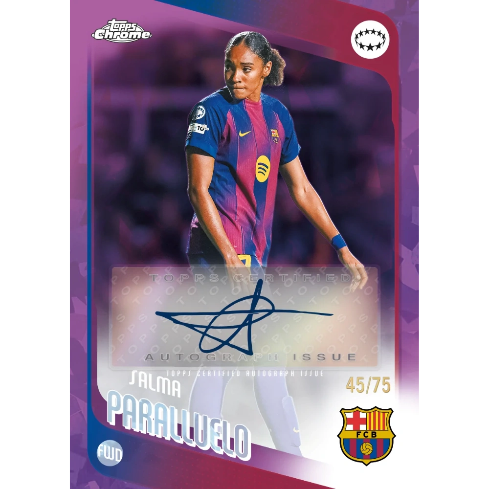 Topps 2025-26 Chrome UEFA Women&