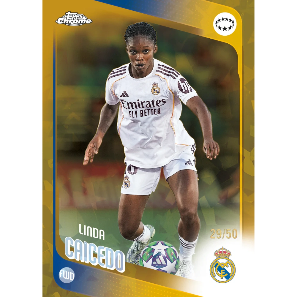 Topps 2025-26 Chrome UEFA Women&
