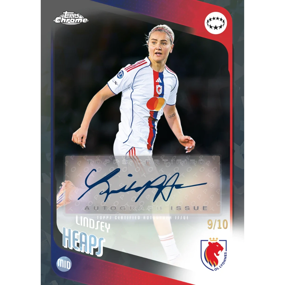 Topps 2025-26 Chrome UEFA Women&