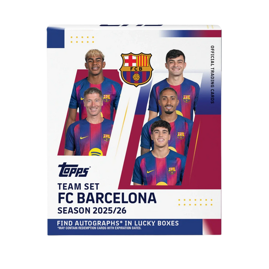 Topps 2025-26 FC Barcelona Team Set - Hobby Box