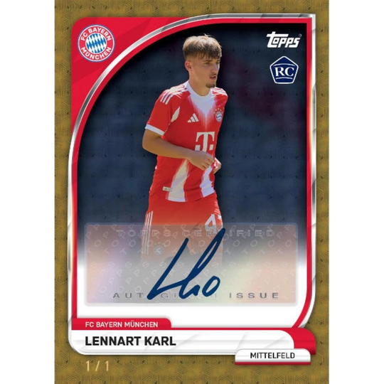 Topps 2025-26 FC Bayern München Collector Tin Box