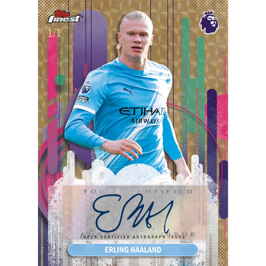 Topps 2025-26 Finest Premier League EPL - Hobby Box