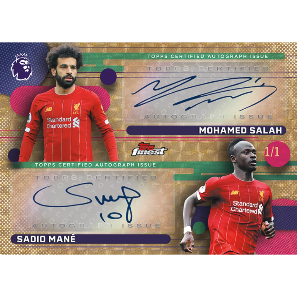 Topps 2025-26 Finest Premier League EPL - Hobby Box