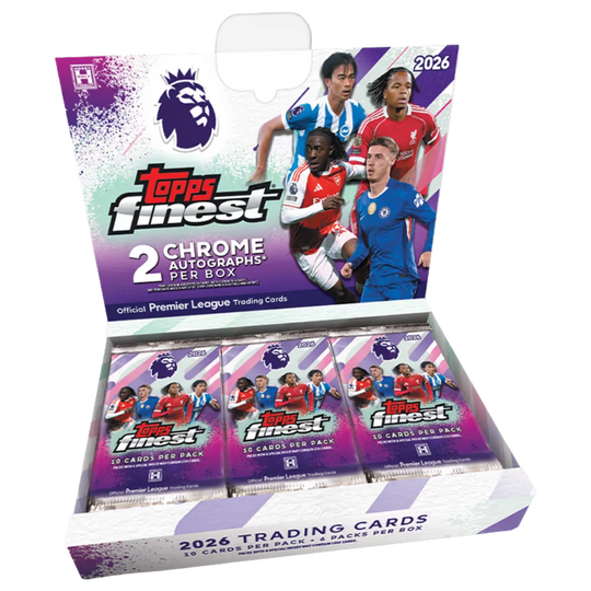 Topps 2025-26 Finest Premier League EPL - Hobby Box