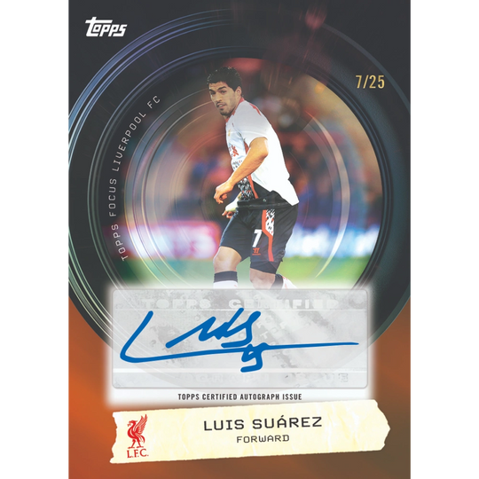 Topps 2025-26 Focus Liverpool FC - Hobby Box
