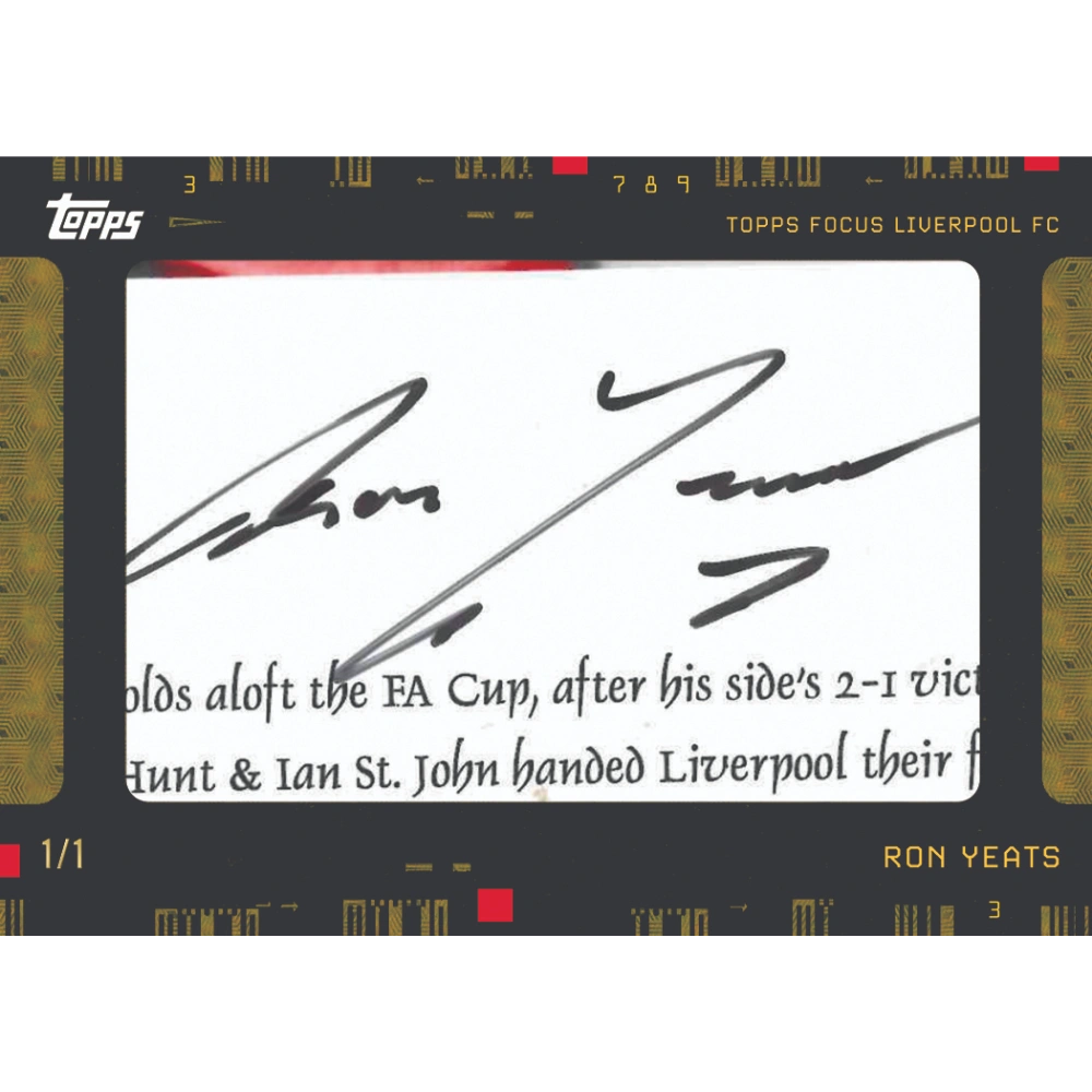 Topps 2025-26 Focus Liverpool FC - Hobby Box