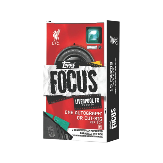 Topps 2025-26 Focus Liverpool FC - Hobby Box