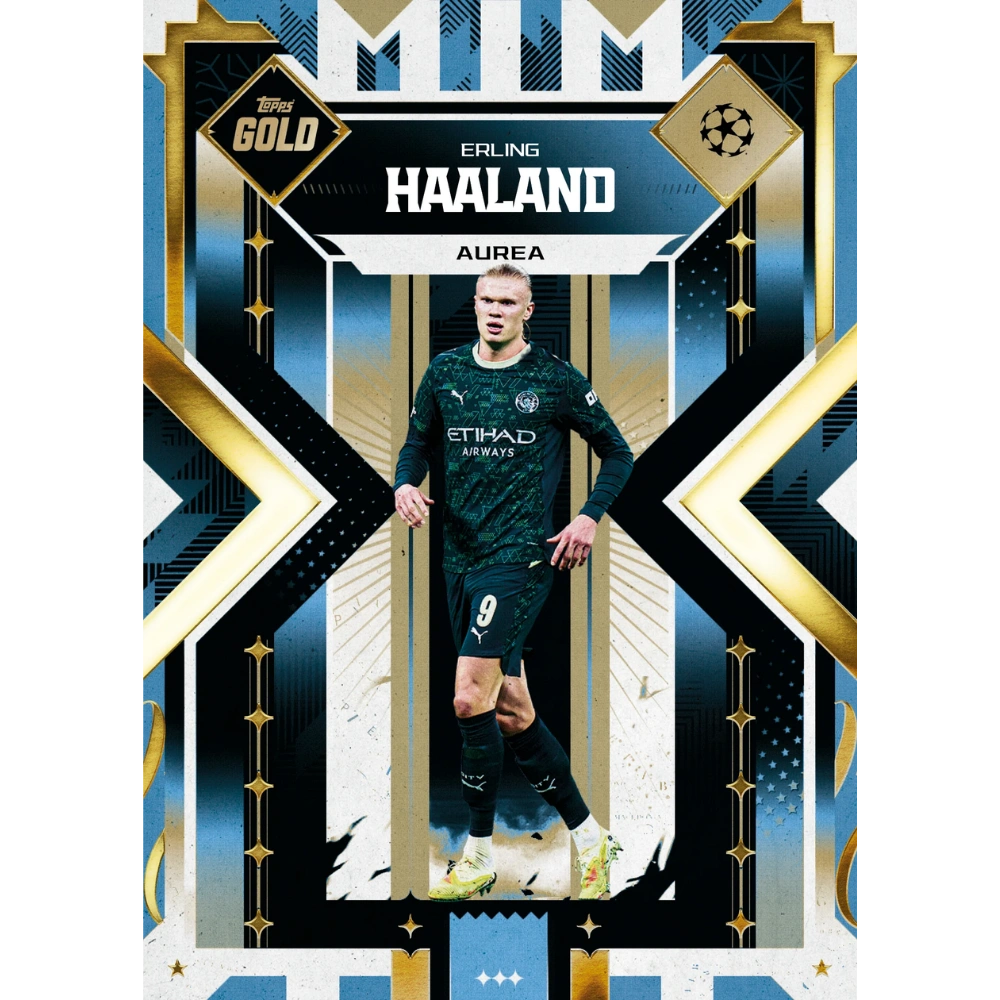 Topps 2025-26 Gold UEFA Club Competitions Hobby Box - EINZELPACK