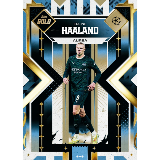 Topps 2025-26 Gold UEFA Club Competitions Hobby Box - EINZELPACK