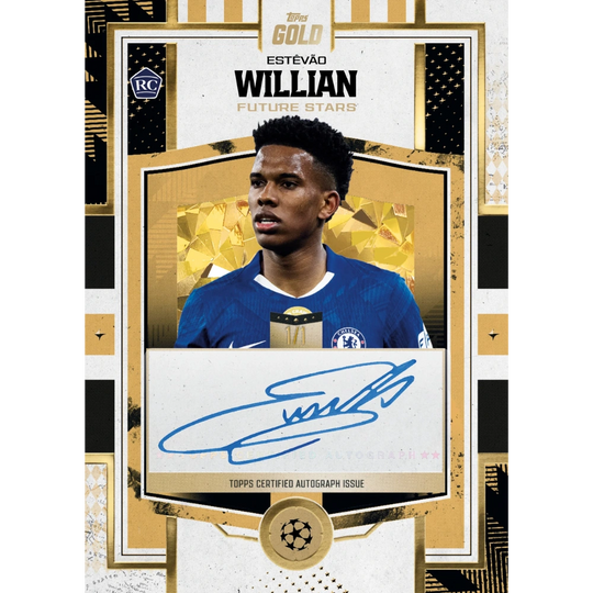 Topps 2025-26 Gold UEFA Club Competitions Hobby Box - EINZELPACK