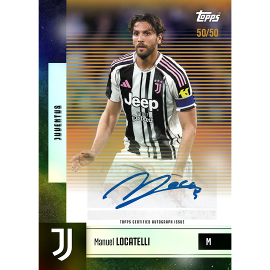 Topps 2025-26 Juventus Turin Team Set - Hobby Box