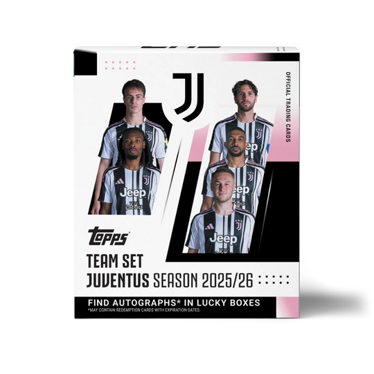 Topps 2025-26 Juventus Turin Team Set - Hobby Box