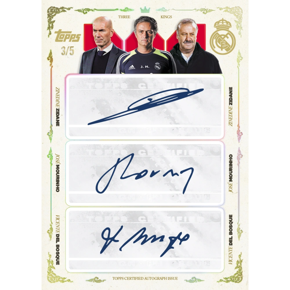 Topps 2025-26 Real Madrid Los Blancos Hobby Box - EINZELPACK