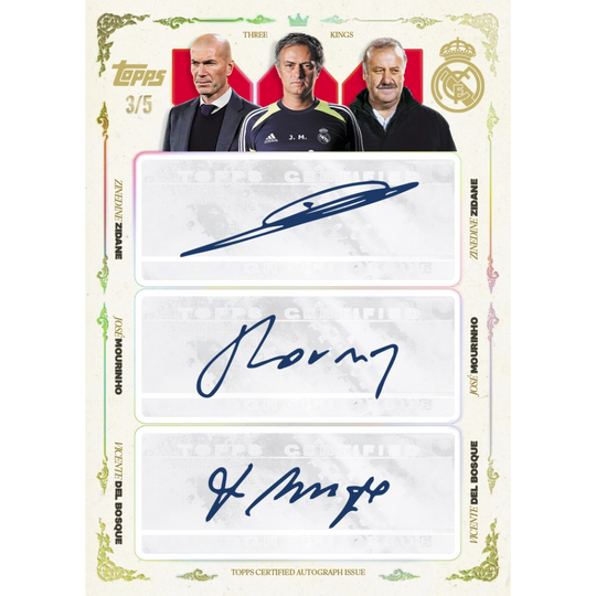 Topps 2025-26 Real Madrid Los Blancos Hobby Box - EINZELPACK