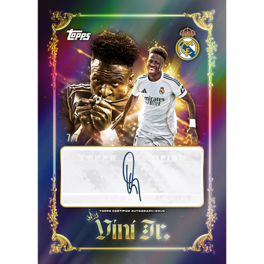 Topps 2025-26 Real Madrid Los Blancos Hobby Box - EINZELPACK