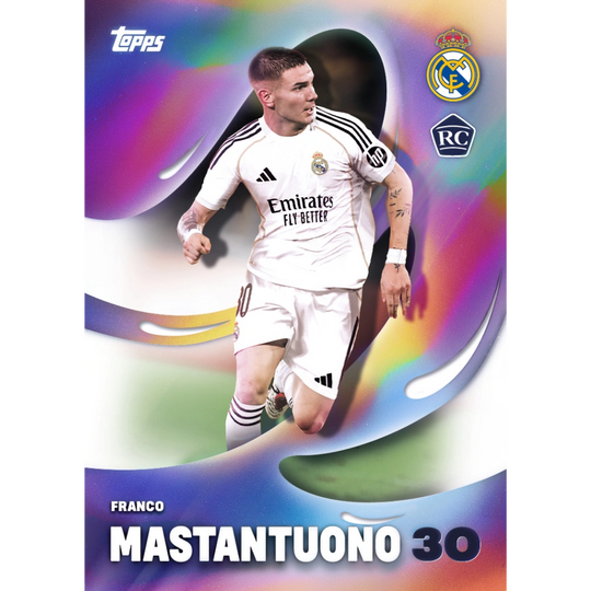 Topps 2025-26 Real Madrid Los Blancos Hobby Box - EINZELPACK