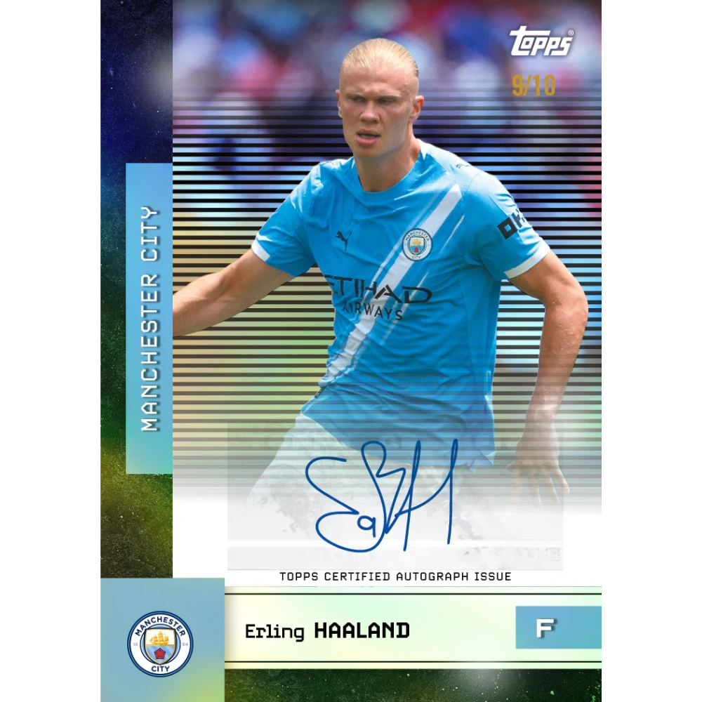 Topps 2025-26 Manchester City Team Set - Hobby Box
