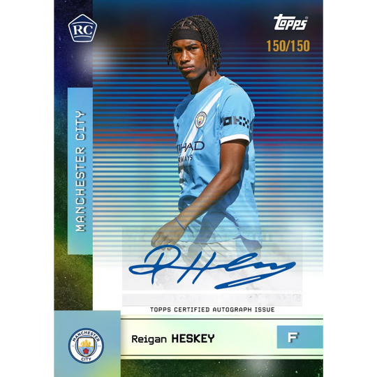 Topps 2025-26 Manchester City Team Set - Hobby Box