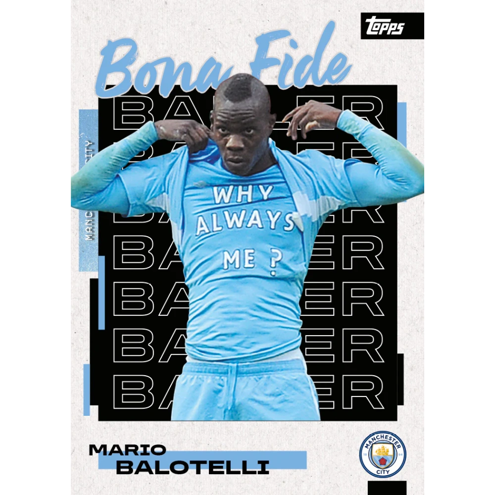 Topps 2025-26 Manchester City Team Set - Hobby Box