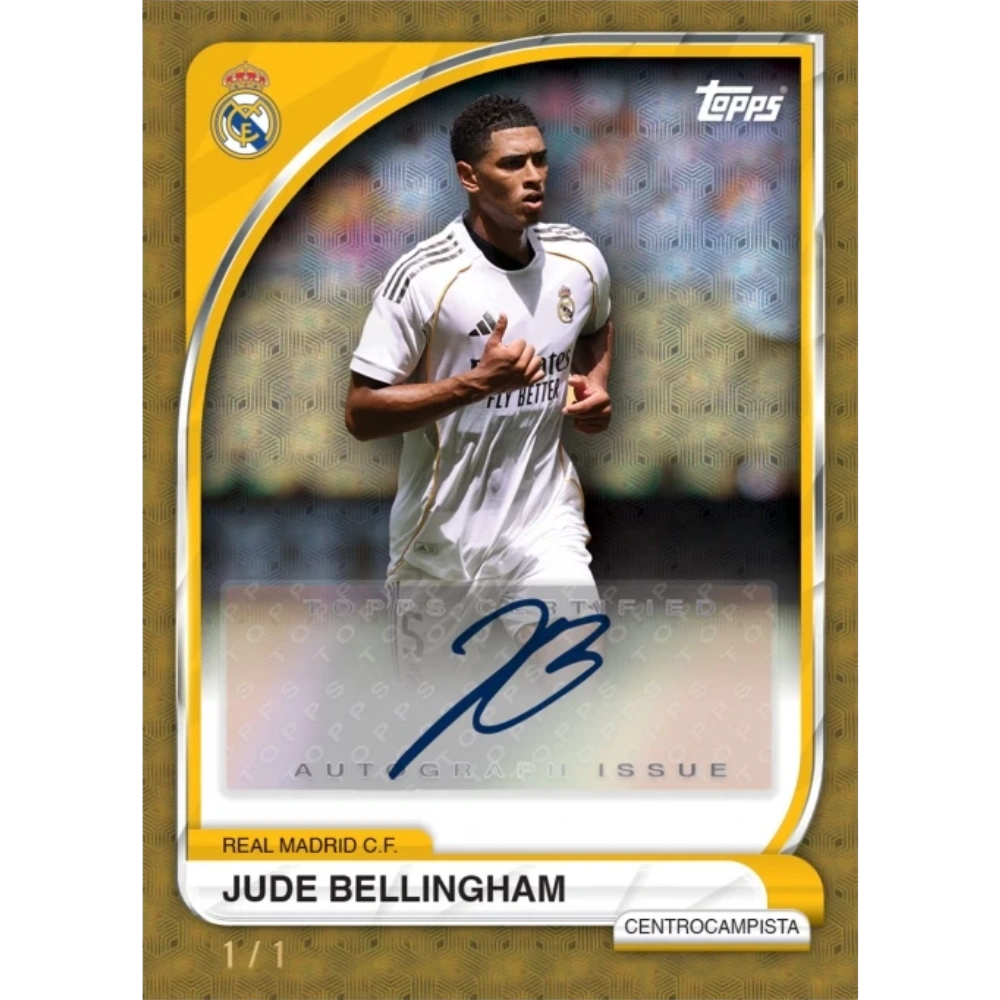 Topps 2025-26 Real Madrid Collector Tin