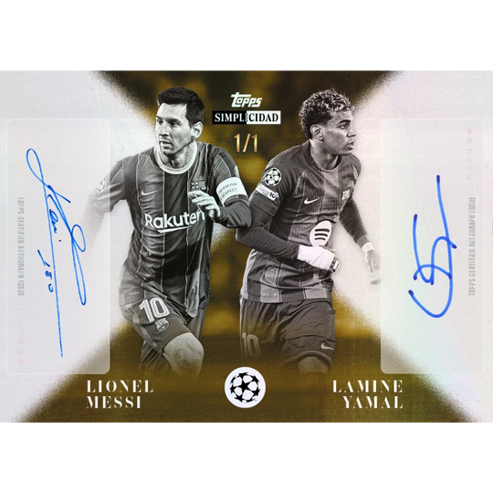 Topps 2025-26 Simplicidad UEFA Club Competitions - Hobby Box