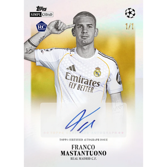 Topps 2025-26 Simplicidad UEFA Club Competitions - Hobby Box