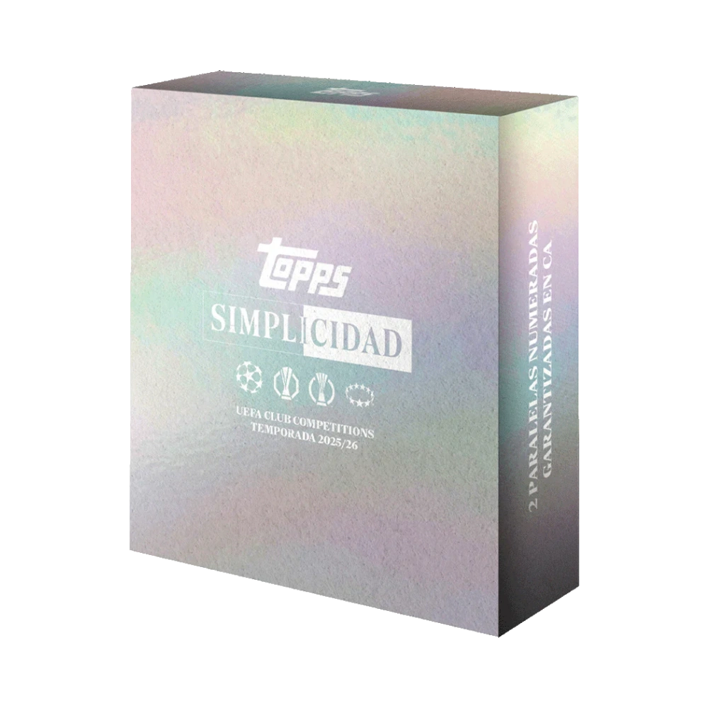 Topps 2025-26 Simplicidad UEFA Club Competitions - Hobby Box