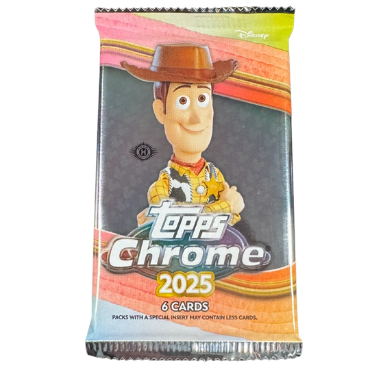 Topps 2025 Chrome Disney Hobby Box - EINZELPACK