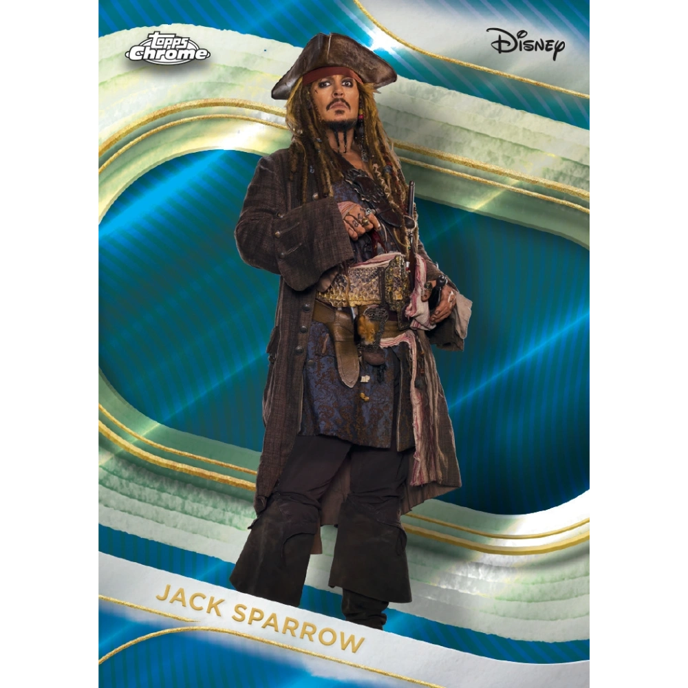 Topps 2025 Chrome Disney Hobby Box - EINZELPACK