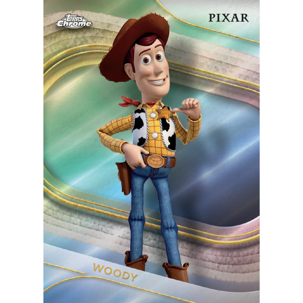 Topps 2025 Chrome Disney Hobby Box - EINZELPACK